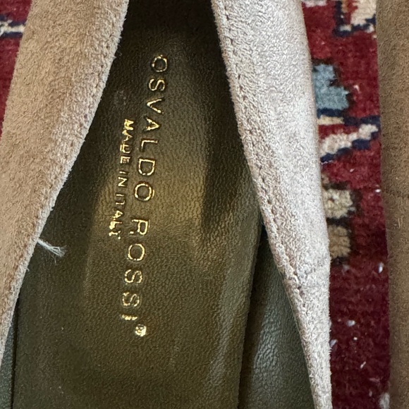 OSVALDO ROSSI | Women's Tan Heels - Picture 5 of 5